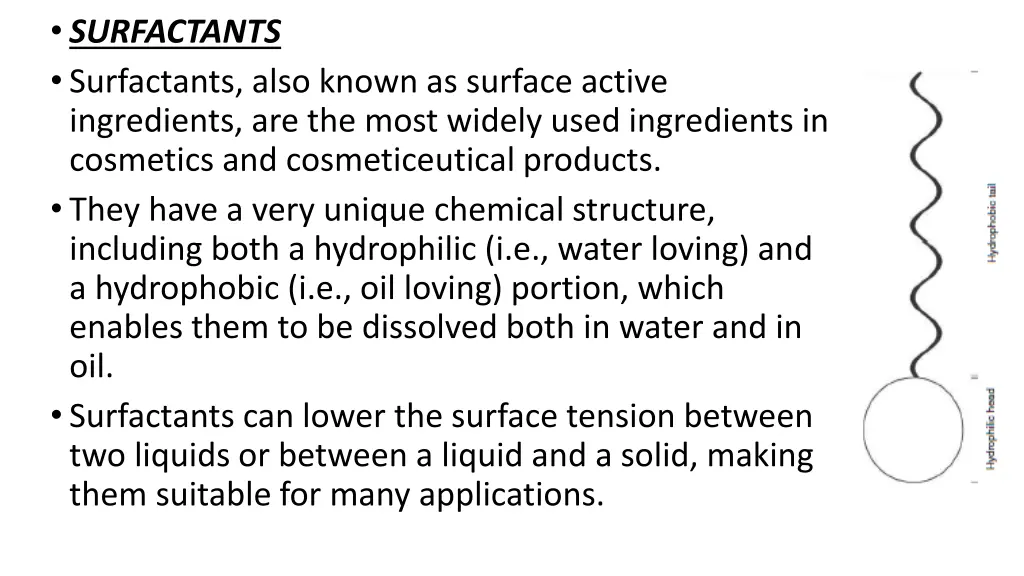 surfactants surfactants also known as surface