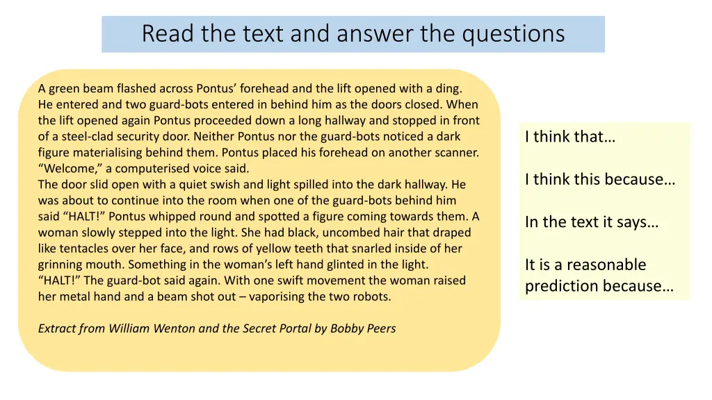 read the text and answer the questions