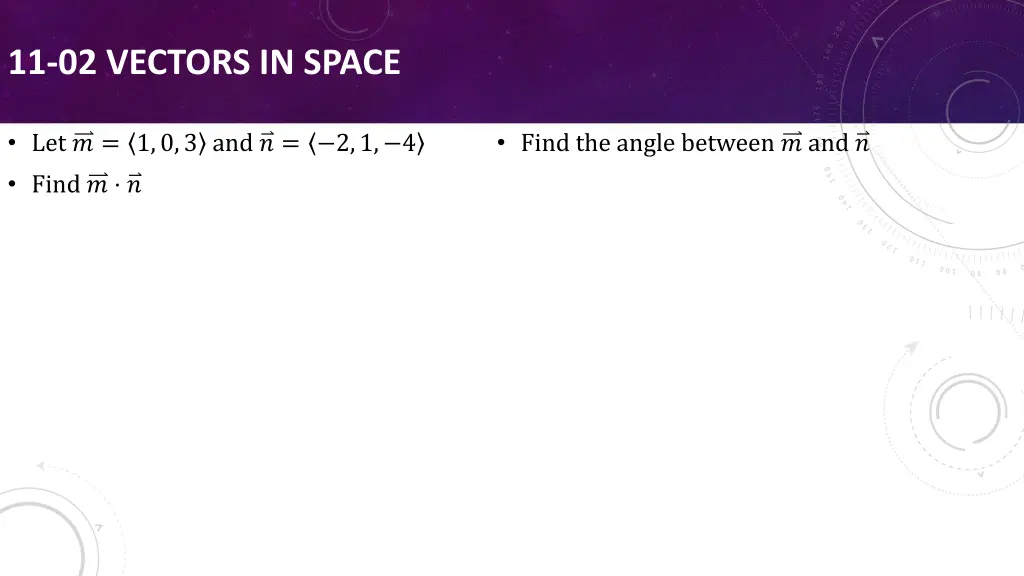 11 02 vectors in space 4