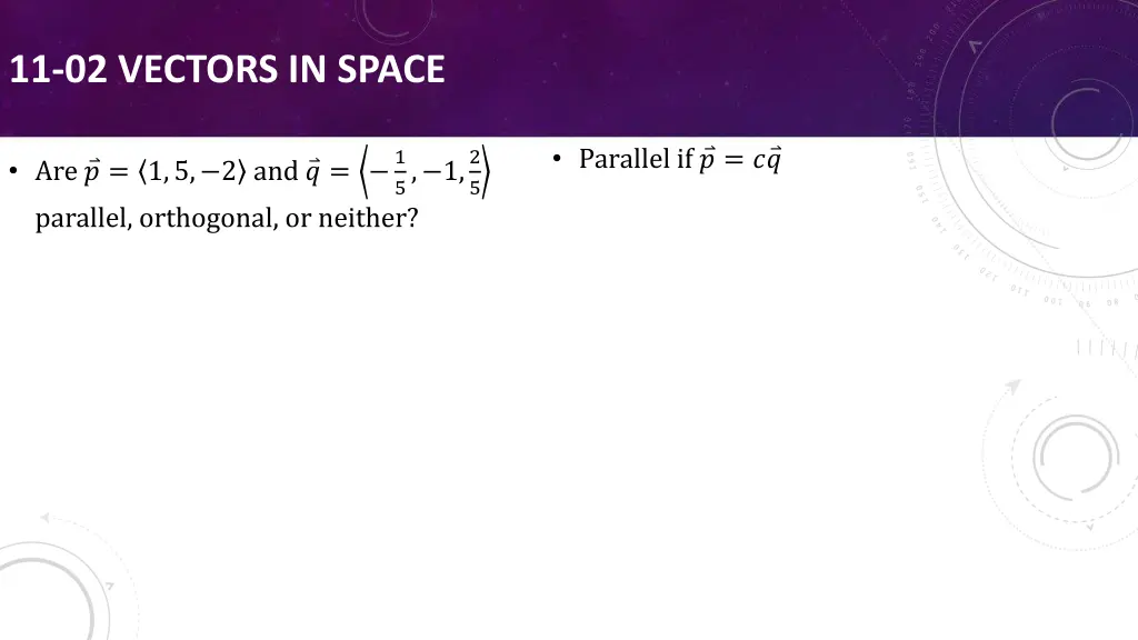 11 02 vectors in space 5