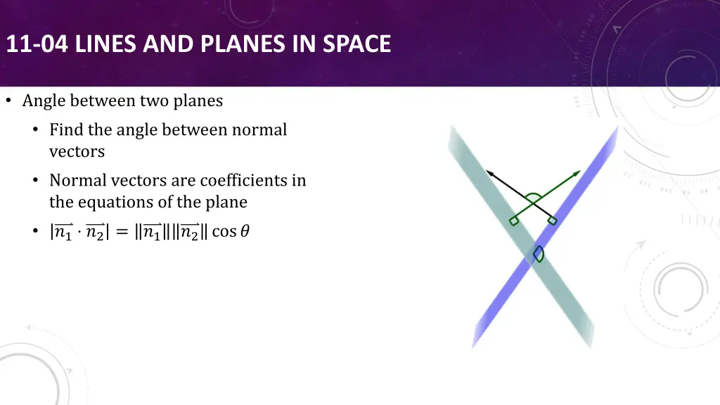 11 04 lines and planes in space 5