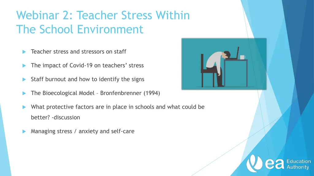 webinar 2 teacher stress within the school