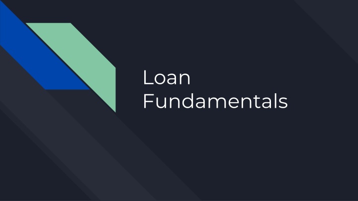 loan fundamentals