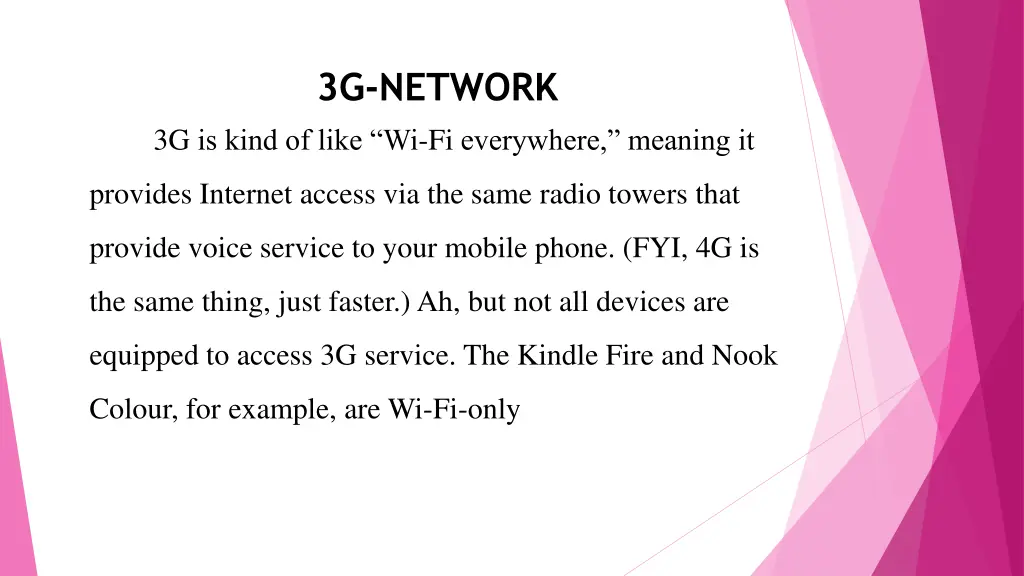 3g network