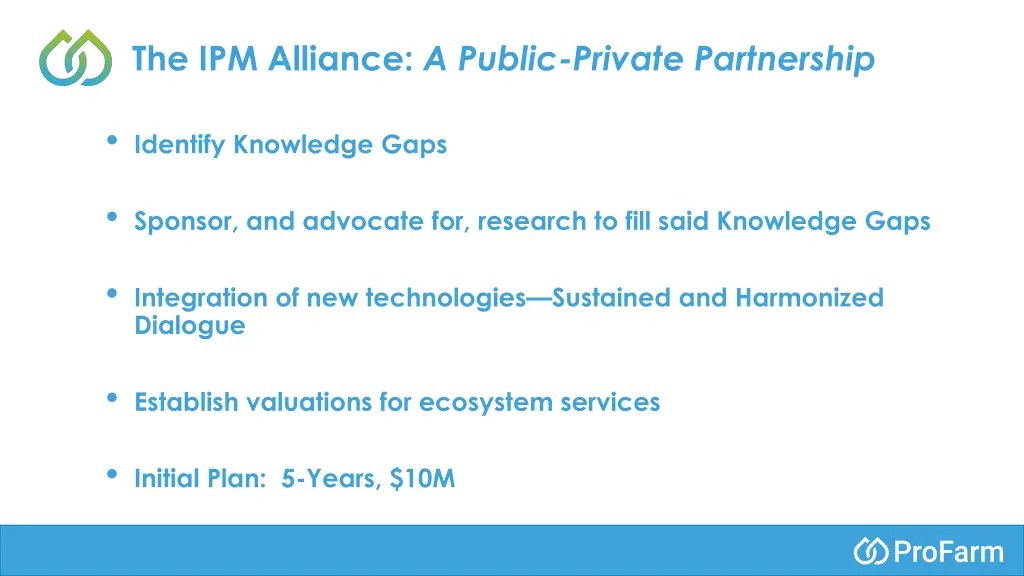 the ipm alliance a public private partnership