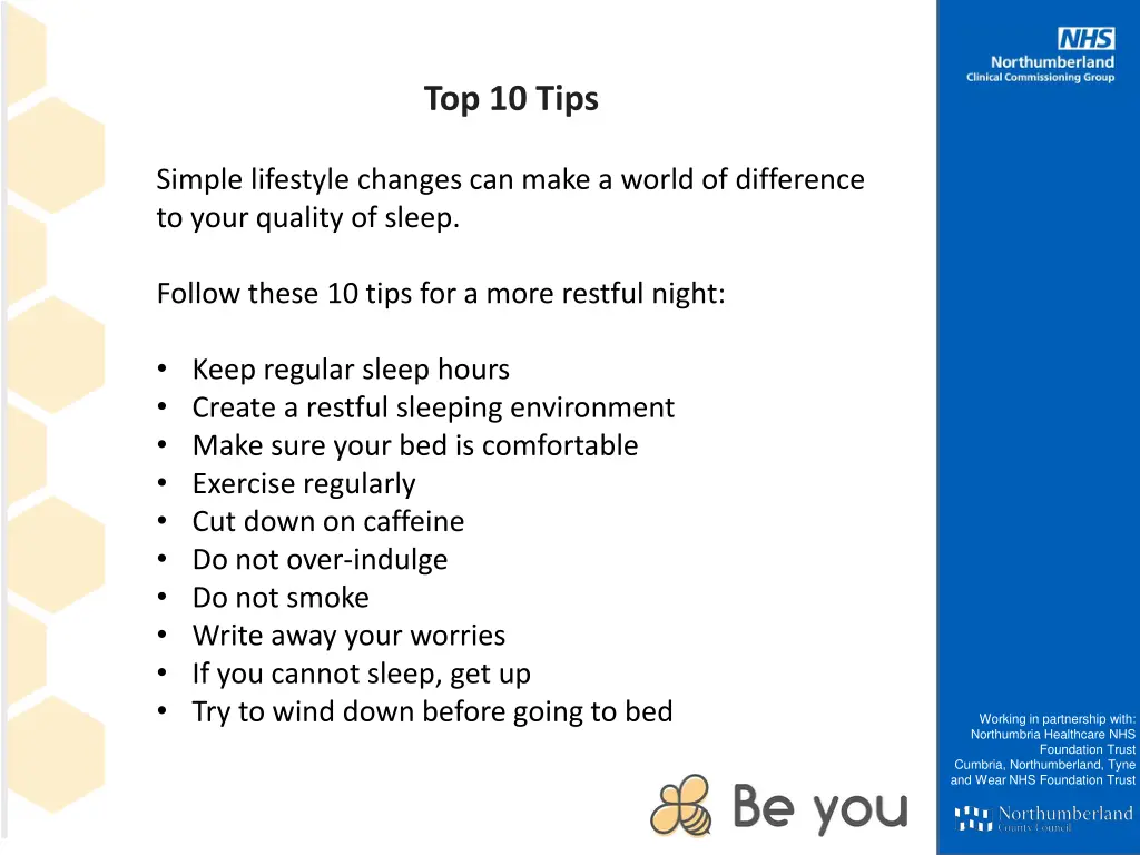 top 10 tips