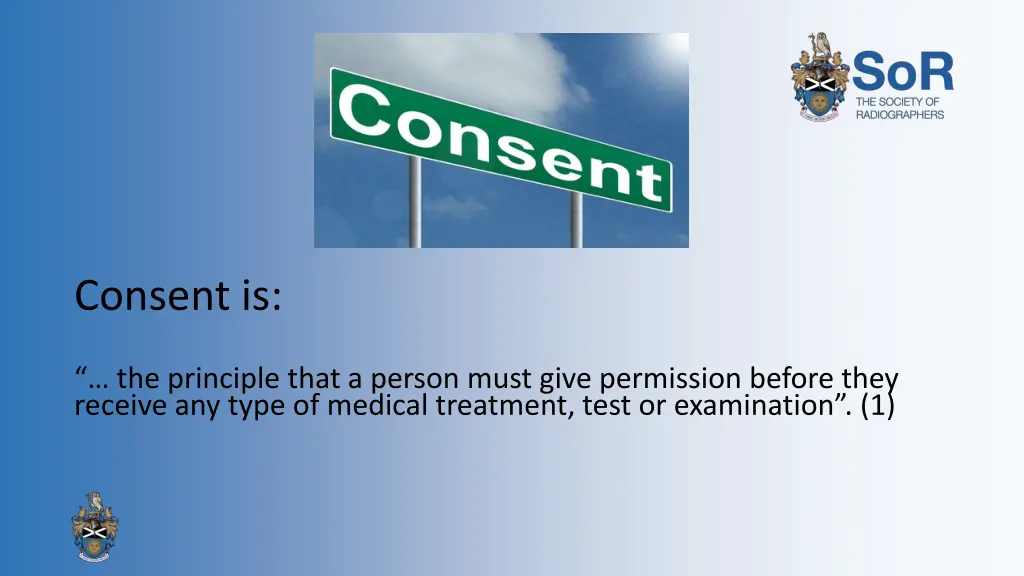 consent is