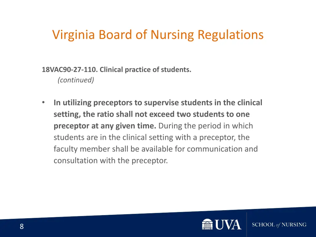 virginia board of nursing regulations 4