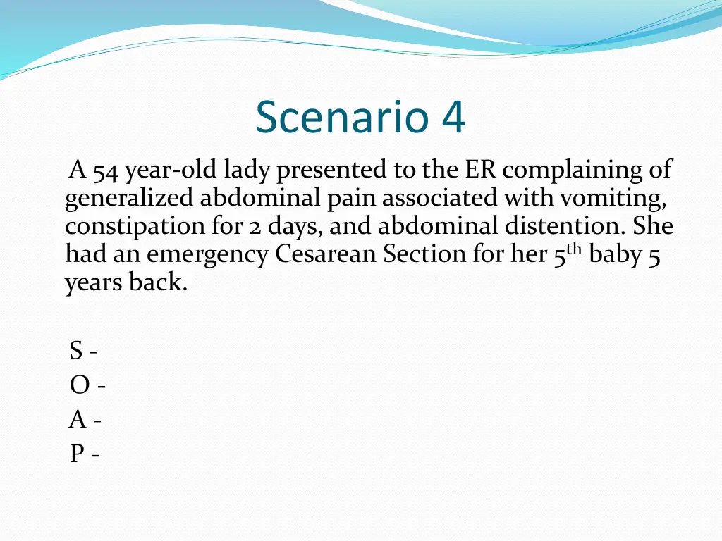 scenario 4