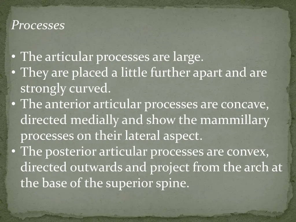 processes