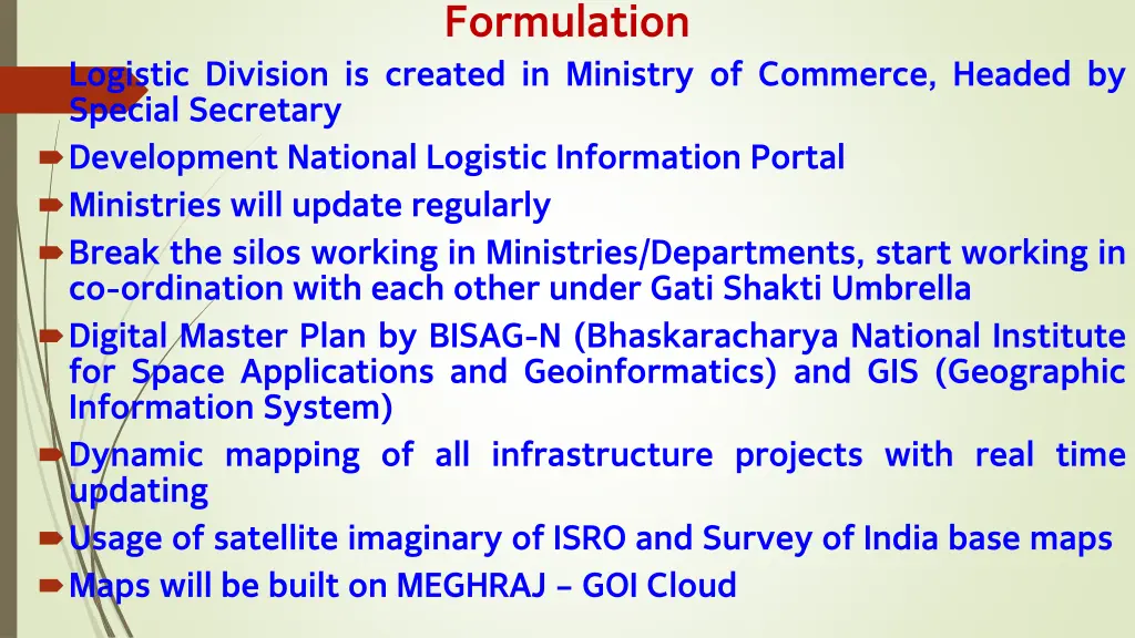 formulation