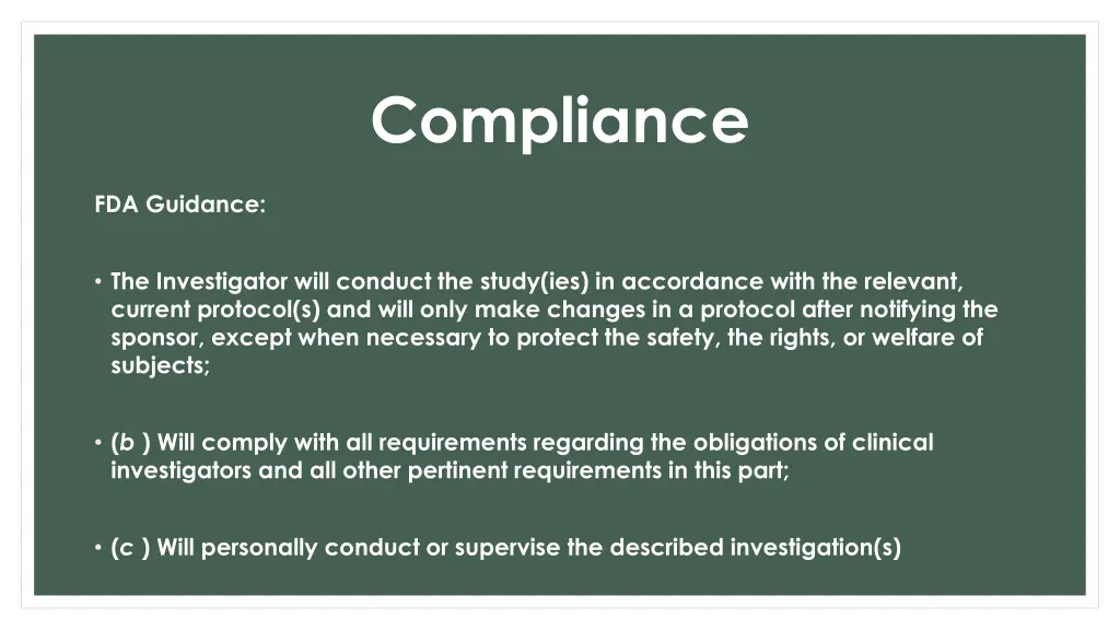 compliance 2