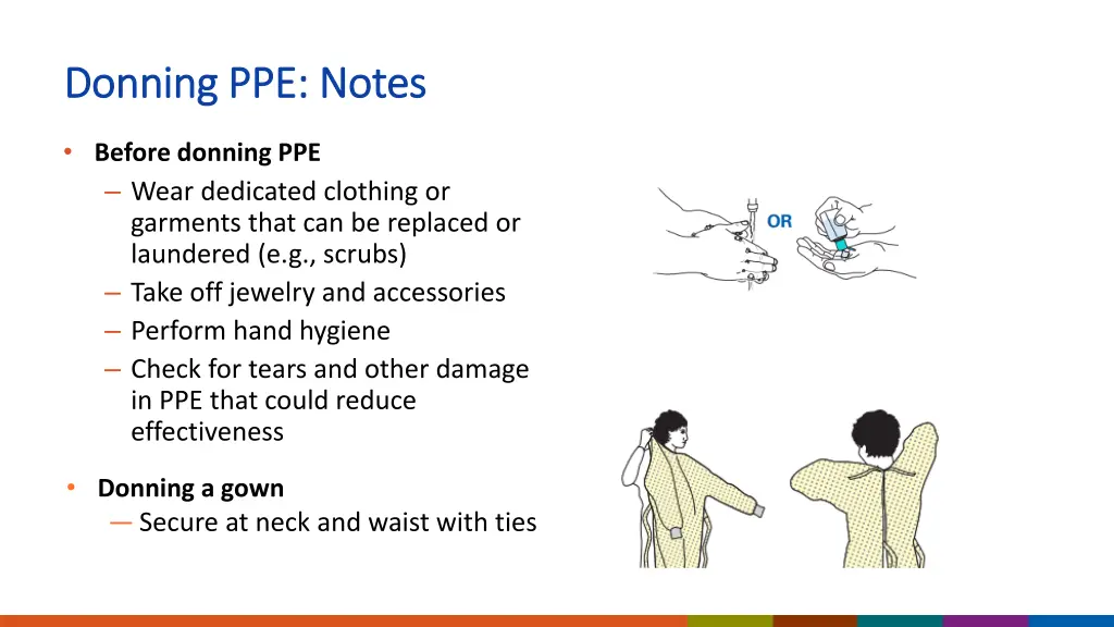 donning donning ppe notes ppe notes