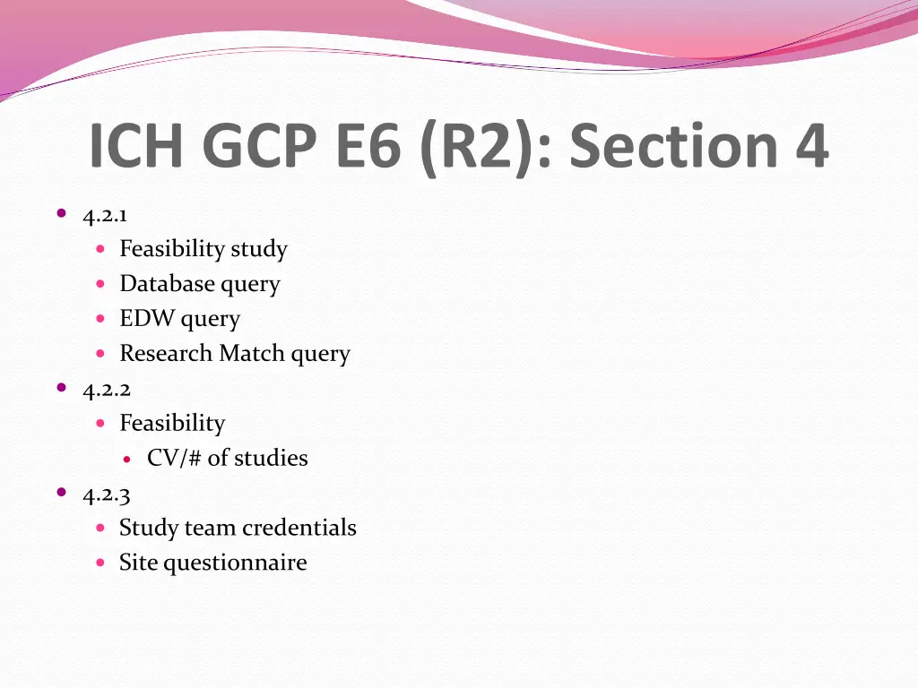 ich gcp e6 r2 section 4