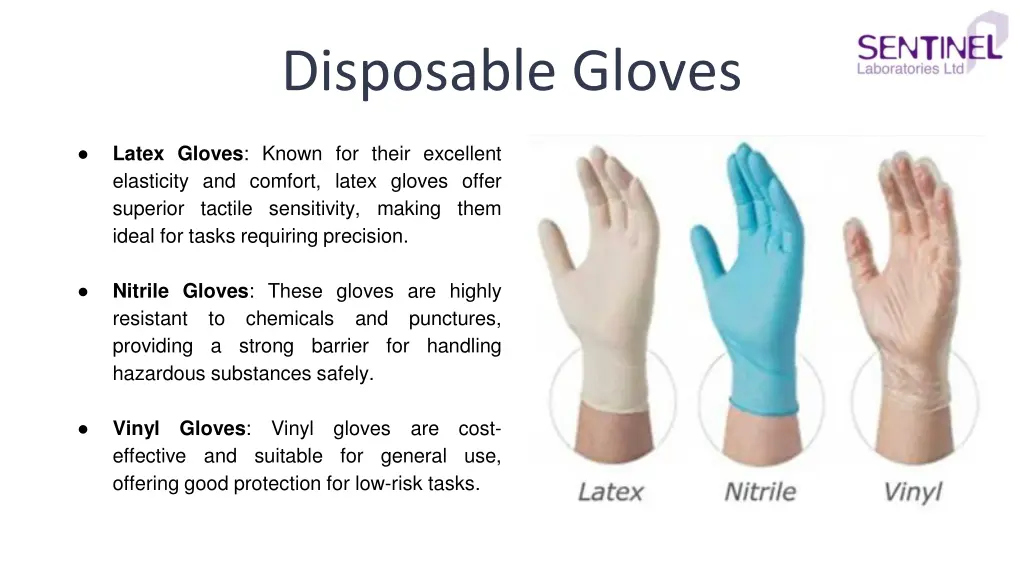 disposable gloves