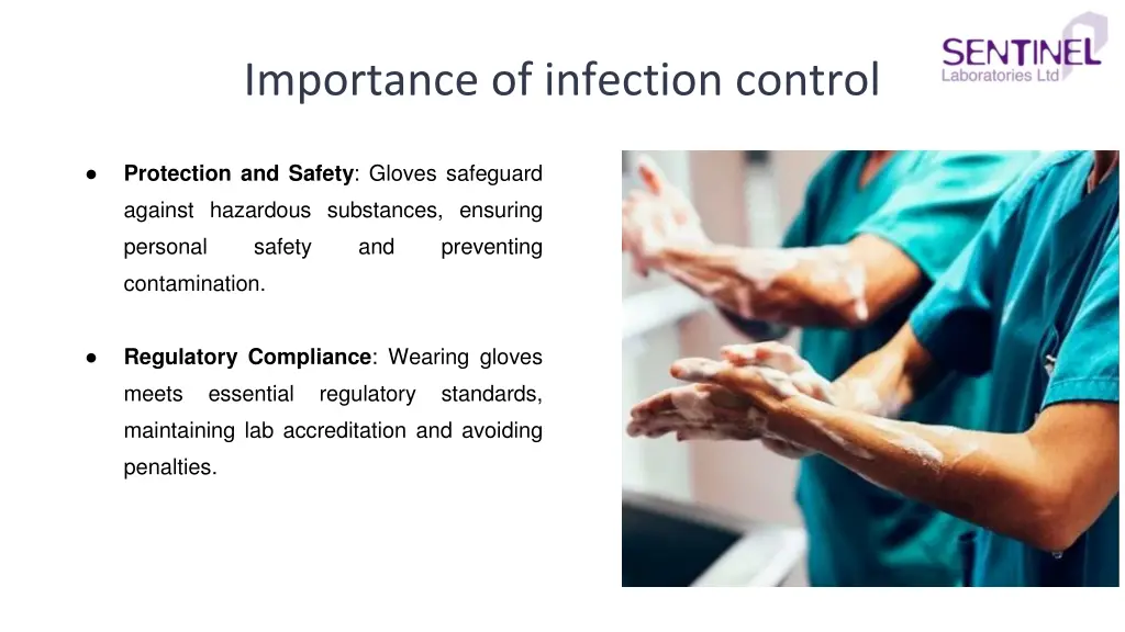 importance of infection control