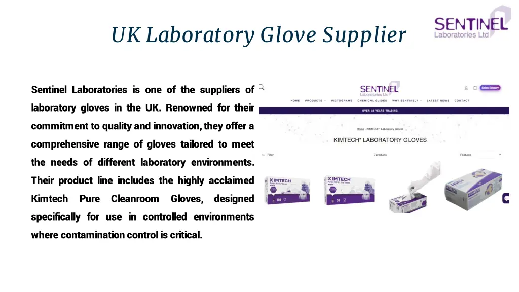 uk laboratory glove supplier