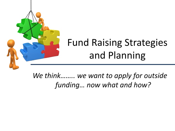 fund raising strategies and planning