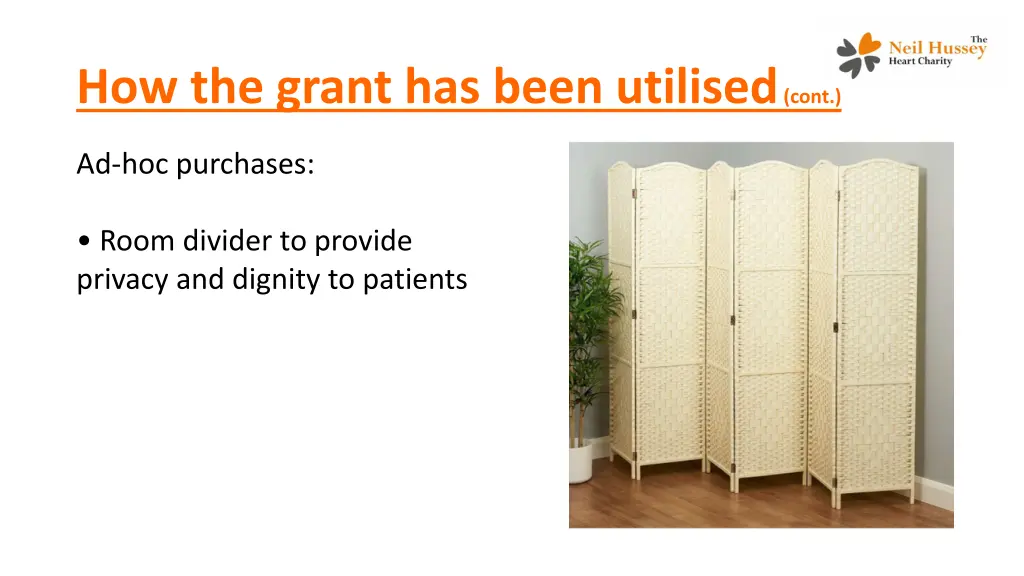 how the grant has been utilised cont 4