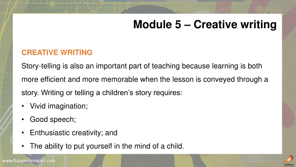 module 5 creative writing