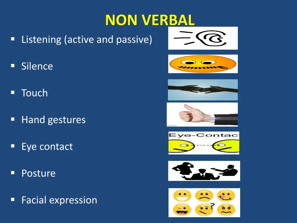 non verbal