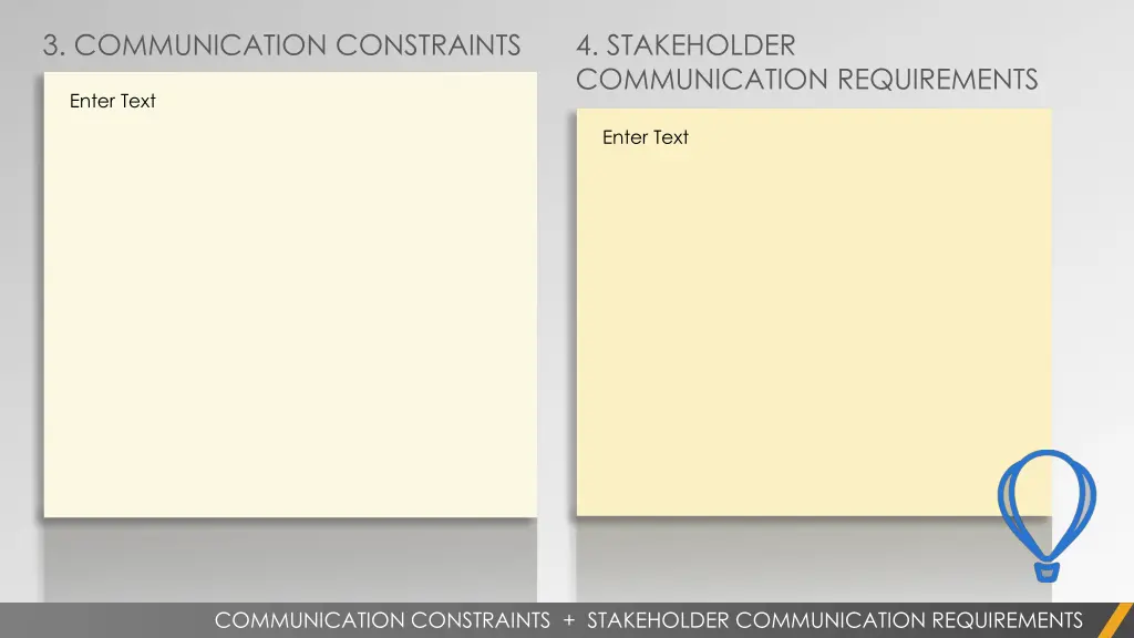 3 communication constraints