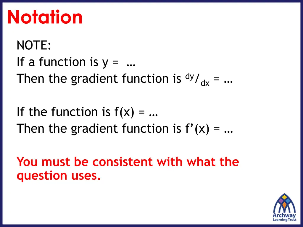 notation