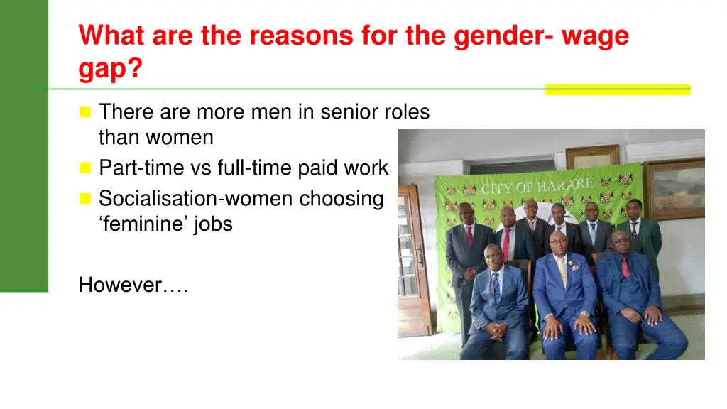 what are the reasons for the gender wage gap