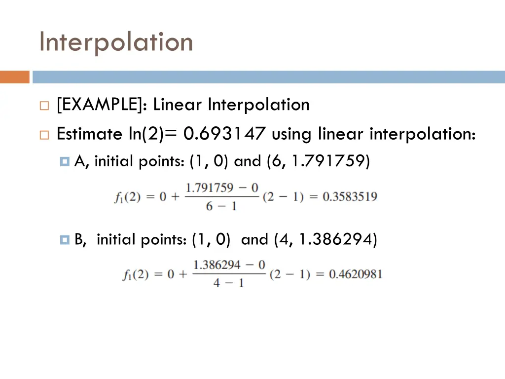 interpolation 2