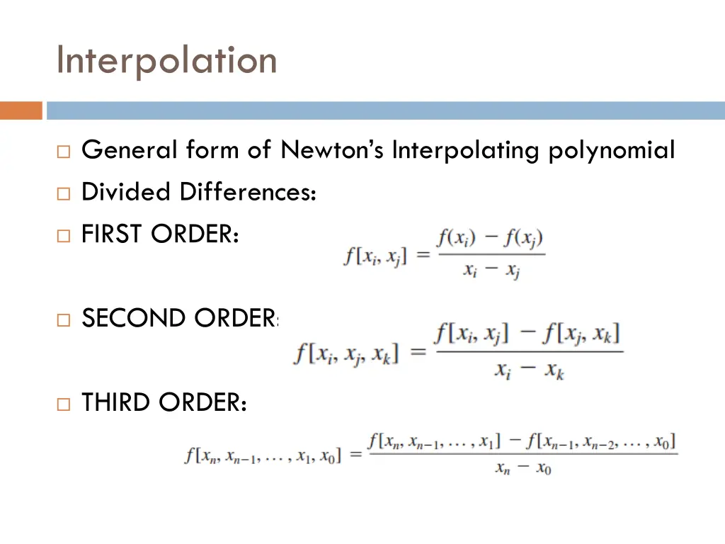 interpolation 7