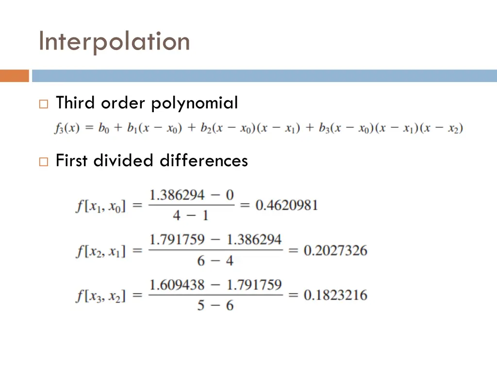 interpolation 9