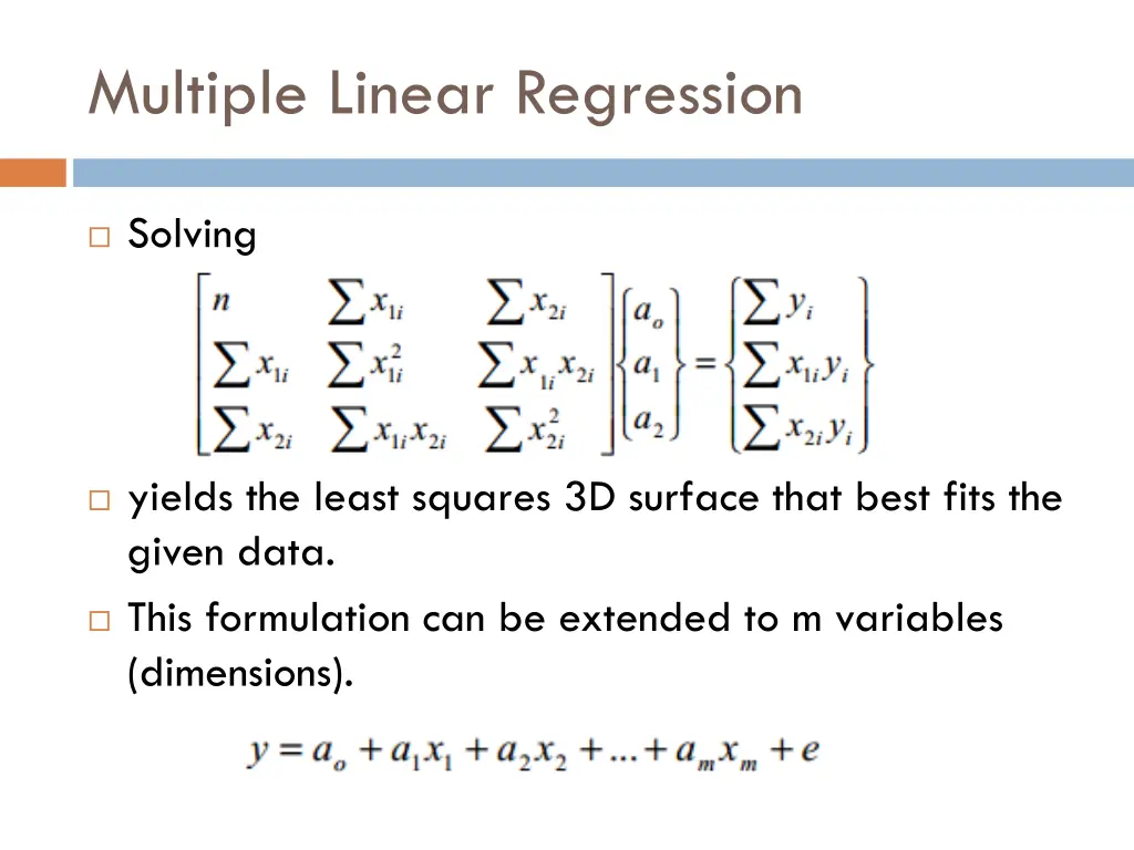 multiple linear regression 1