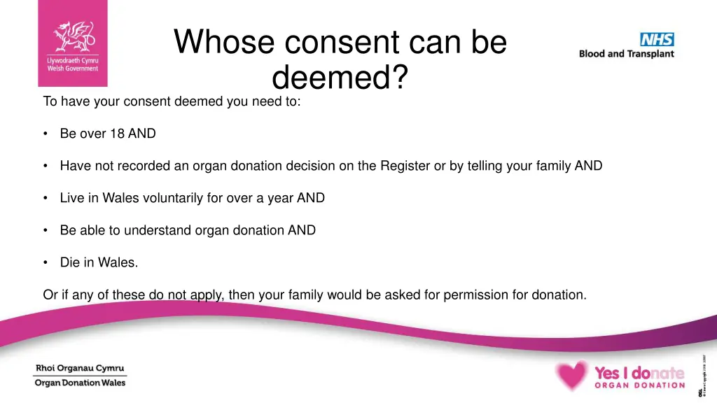 whose consent can be deemed to have your consent