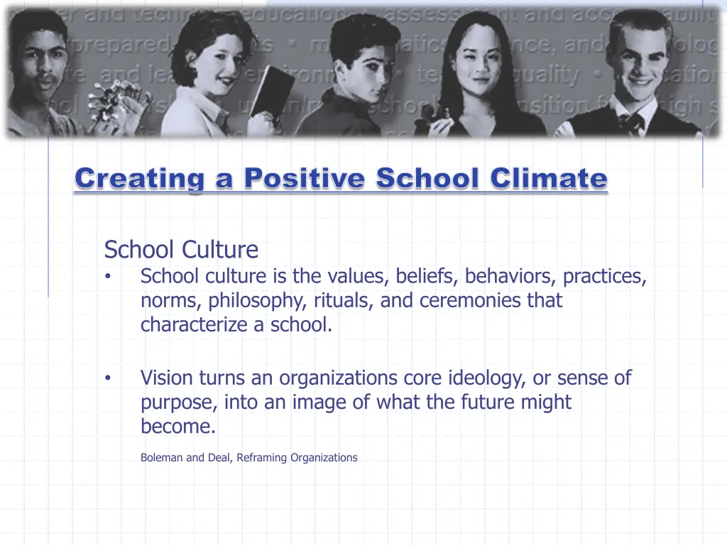 creating a positive school climate