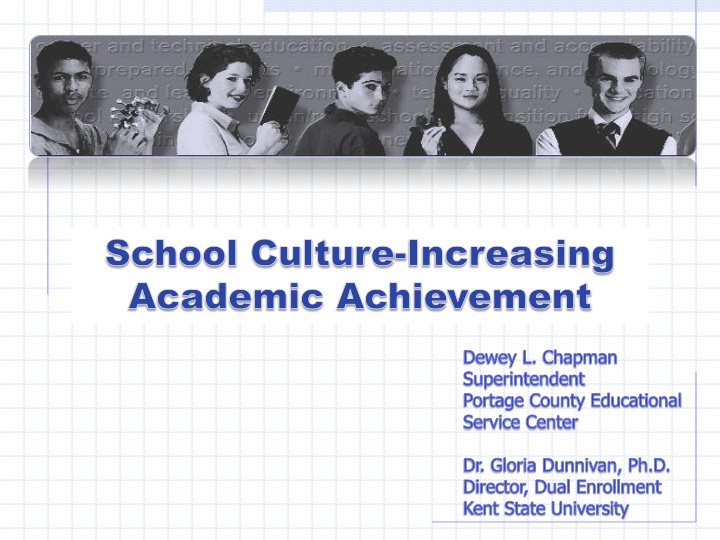 school culture increasing academic achievement