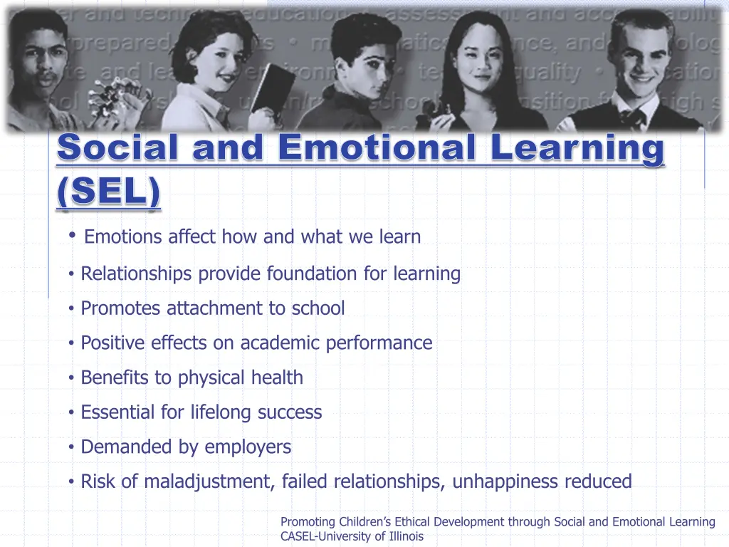 social and emotional learning sel emotions affect