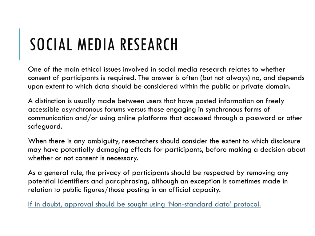 social media research