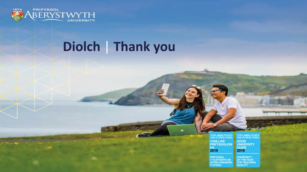 diolch thank you