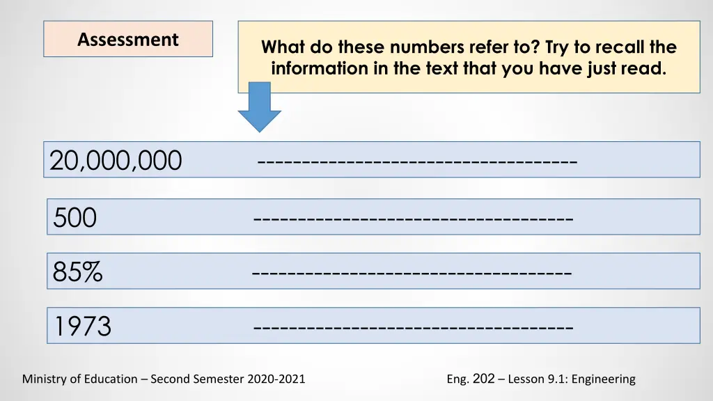 assessment