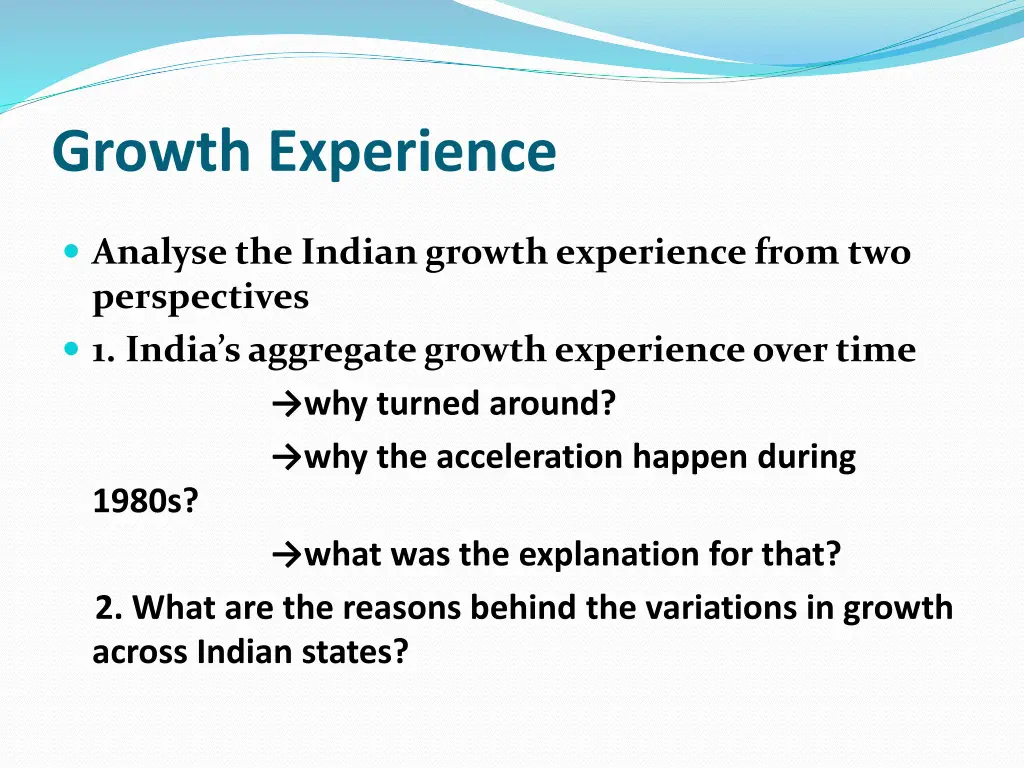 growth experience