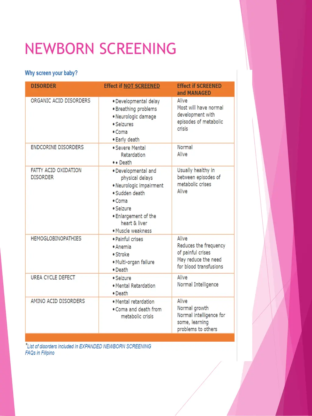 newborn screening 1