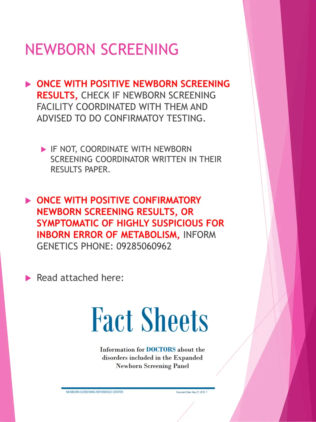 newborn screening