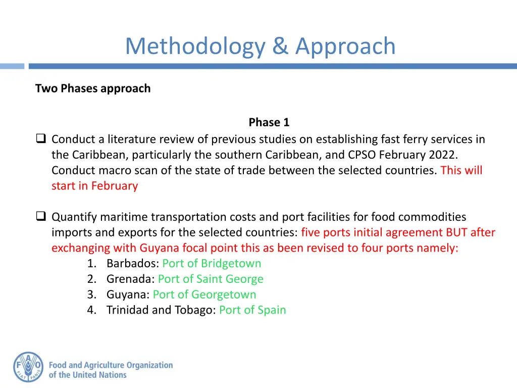 methodology approach