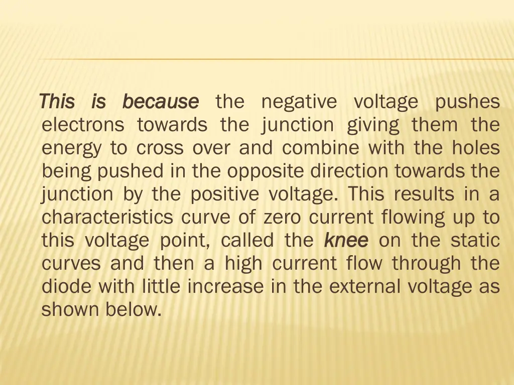 this this is is because electrons towards