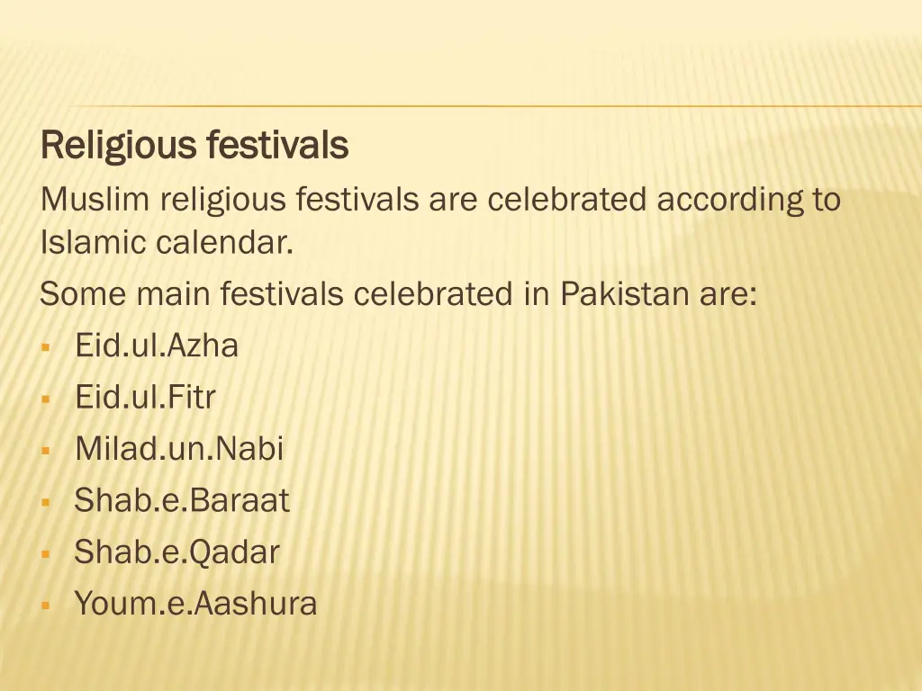 religious festivals religious festivals muslim