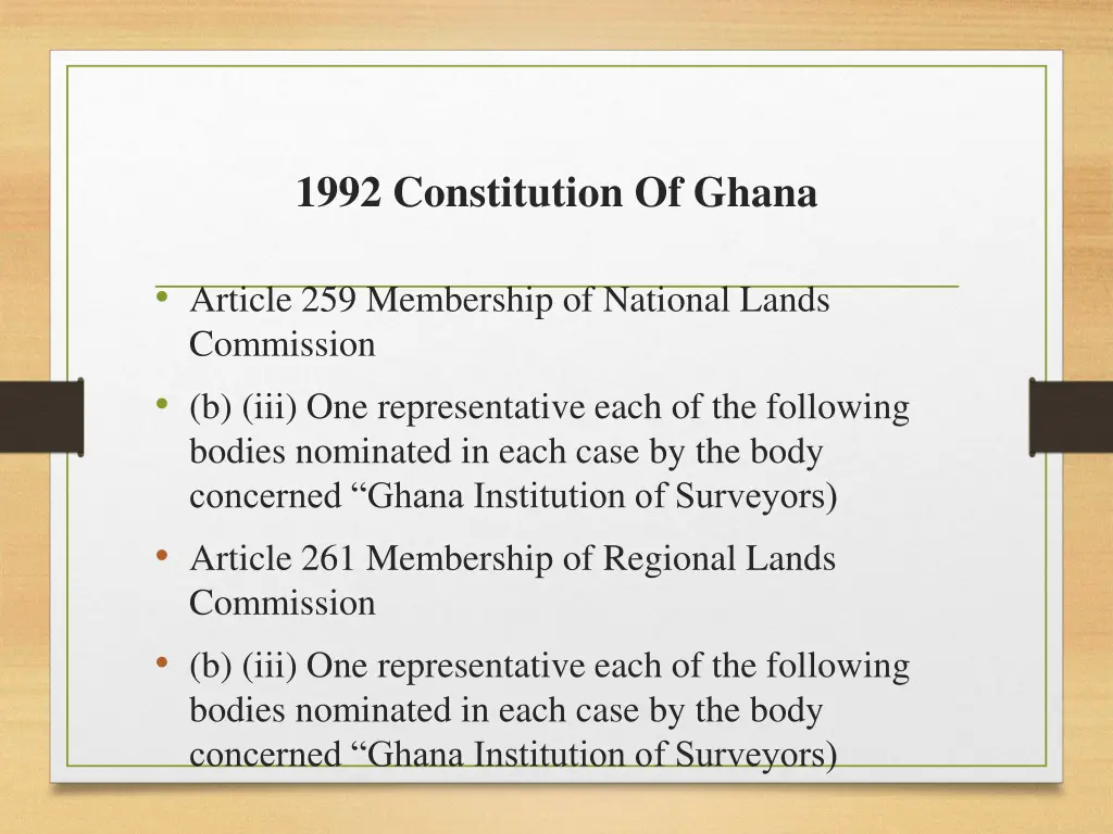 1992 constitution of ghana