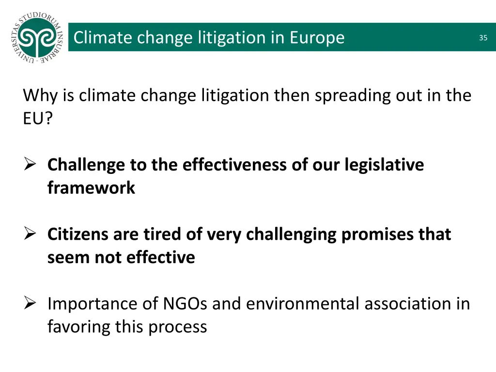 climate change litigation in europe 1