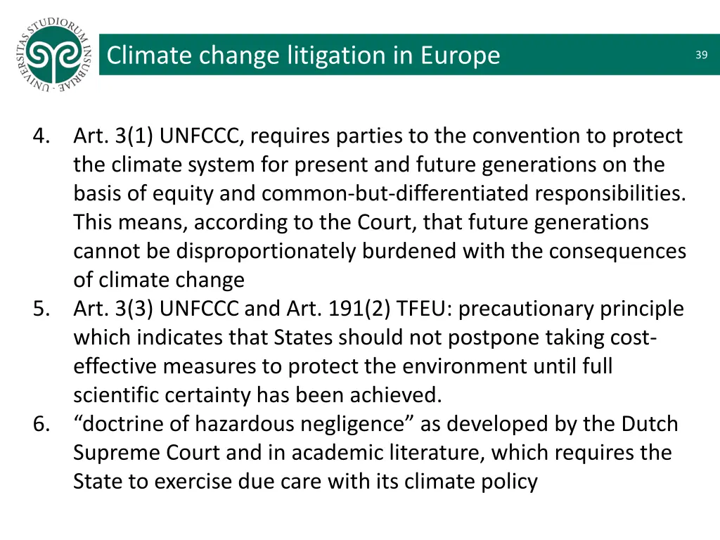 climate change litigation in europe 5