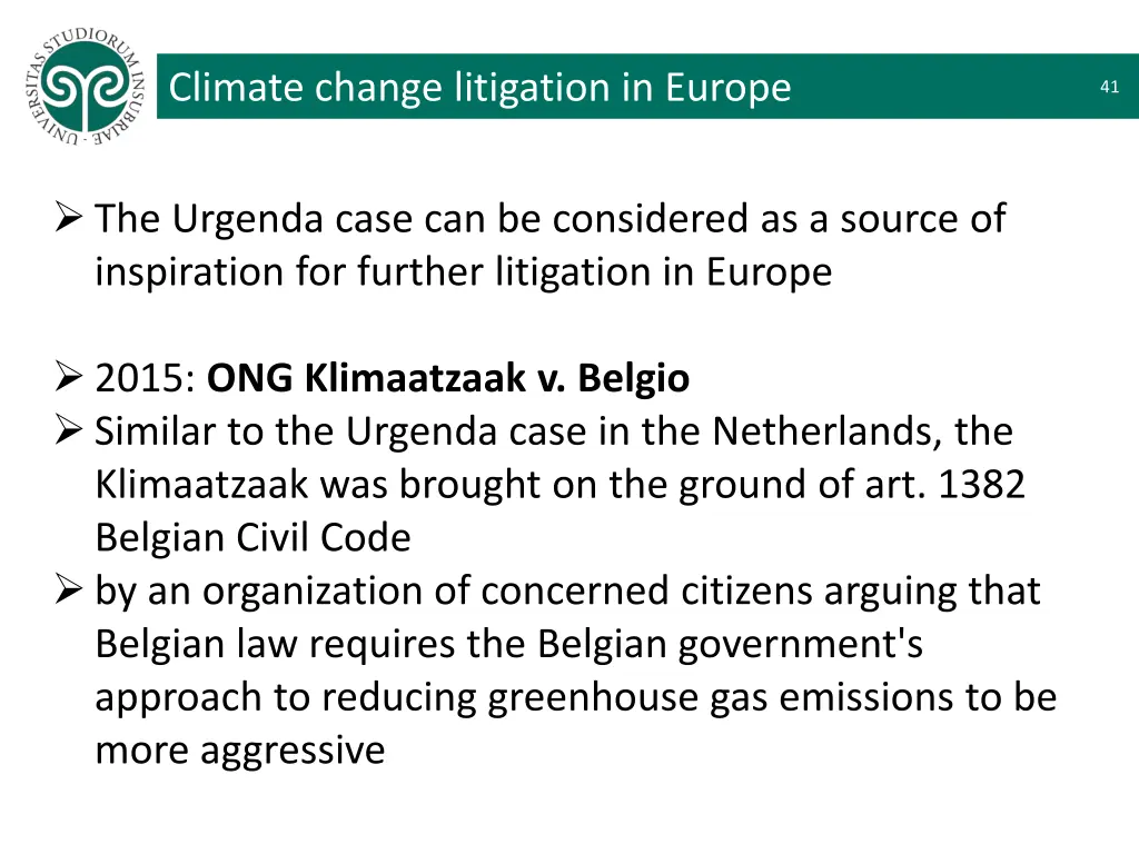 climate change litigation in europe 7