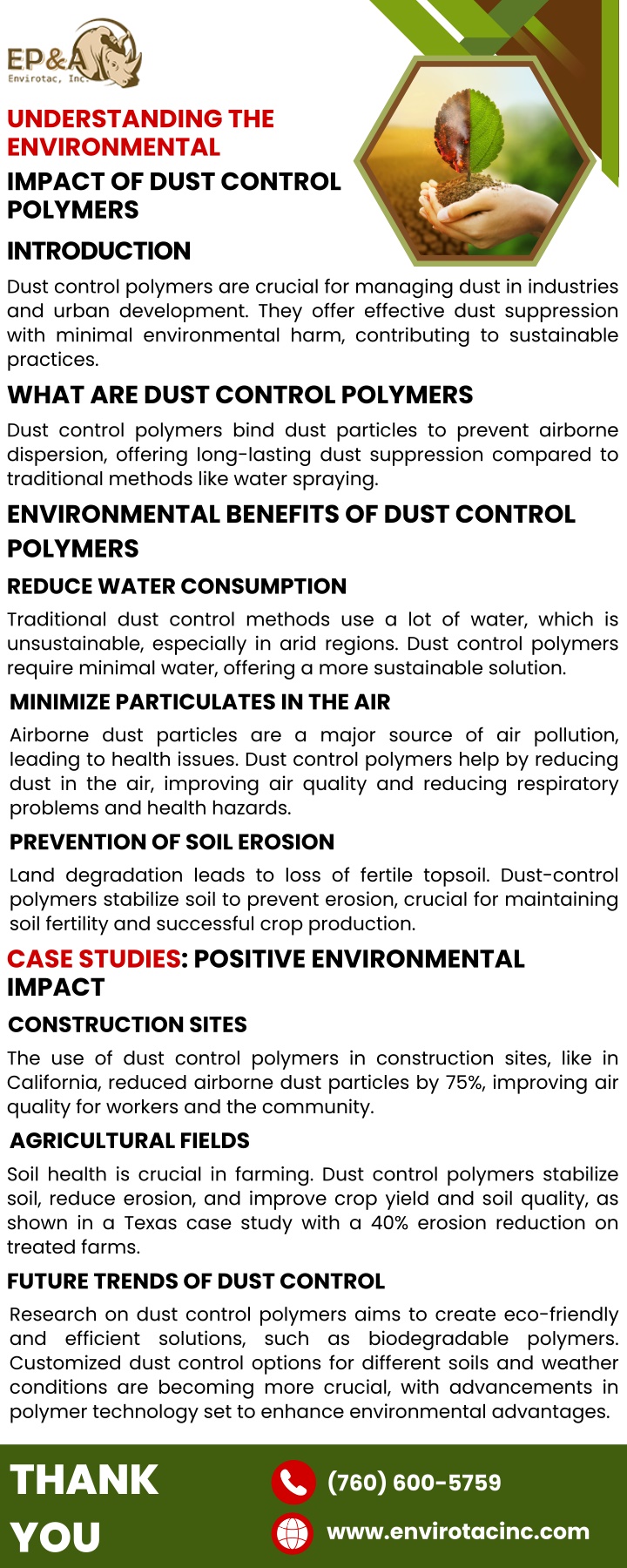 understanding the environmental impact of dust